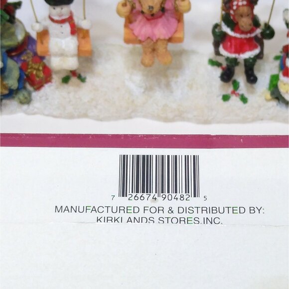 Angel Christmas Swing Cedar Creek Collection by Kirkland Stores Original Box EUC - Picture 10 of 12